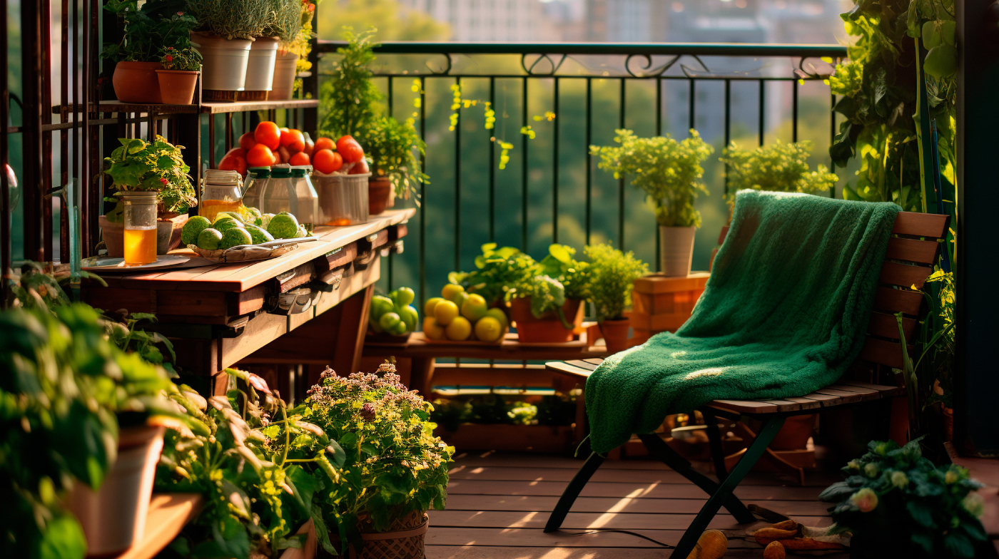 gardening balcony