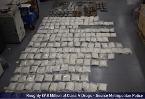 Recovered by police , drugs